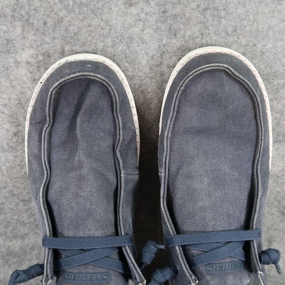 Skechers Shoes Mens 12 Casual Slip On Sneakers Relaxed Fit Memory Foam Goga Mat main image 10